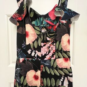Floral tropical jumpsuit